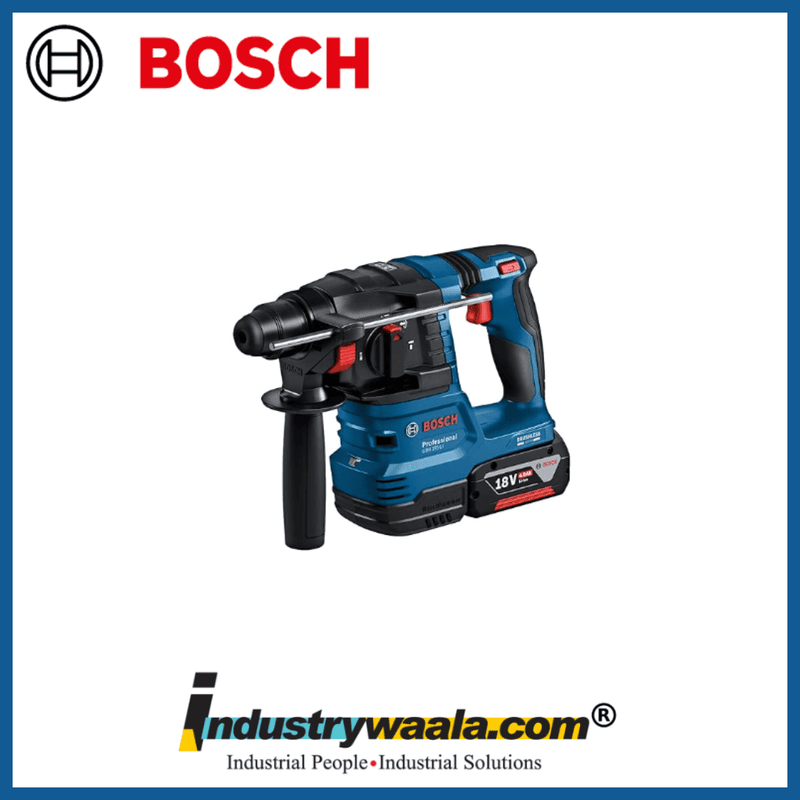 Bosch GBH 185-LI Professional Cordless Rotary Hammer SDS Plus 18V Brushless (06119240F0)