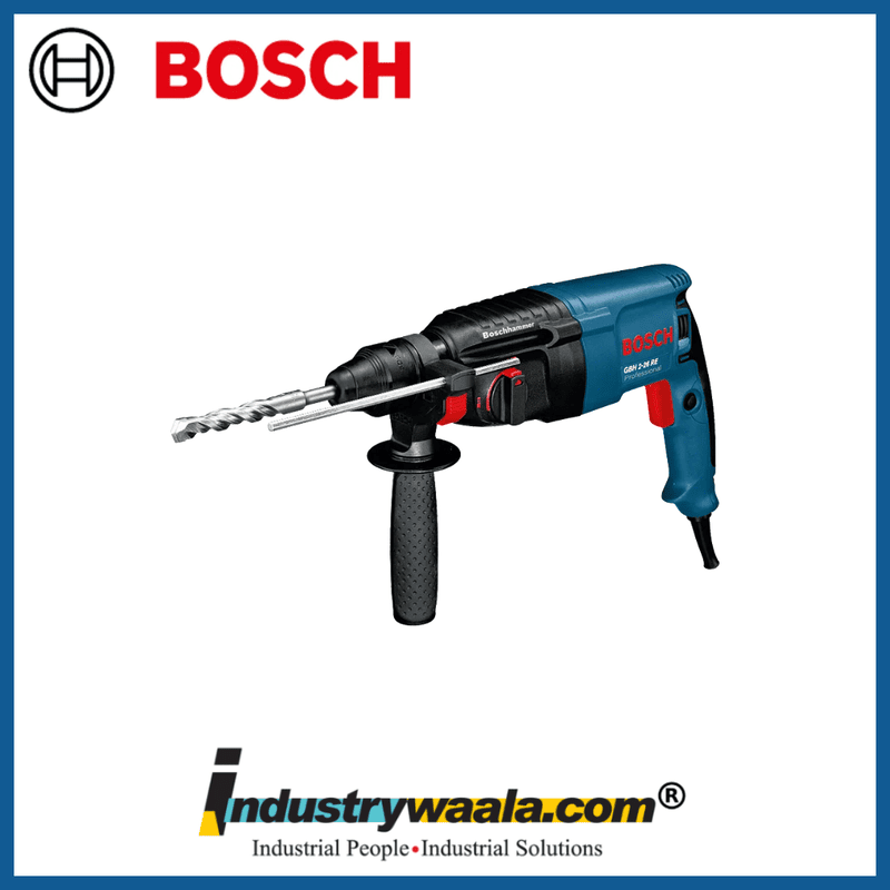 Bosch GBH 2-26 RE SDS Plus 2-Mode Corded Rotary Hammer Drill (800 watts, 26 millimeters) 0611251755