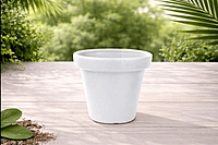 Sand Finish Clay Plant Pot | 12 Inch | Decorative Garden Planter