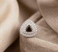 925 Silver Midnight Onyx Stud Earrings