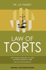 Law of Torts with Consumer Protection Act and Motor Vehicles Act