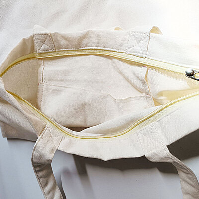 Tote Bag With Zipper Tote Bag With Zipper