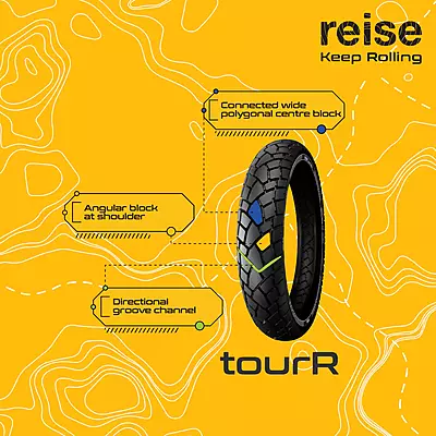 Reise TourR 30-1 64S Tube Tyre (120/90R17) Reise TourR 30-1 64S Tube Tyre (120/90R17)