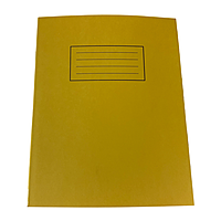 Janrax 9x7"" Yellow 80 Pages Feint and Ruled Exercise Book
