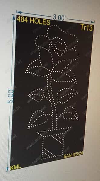 TR13 TRISHUL 1.5X1.s FEET 80 HOLES