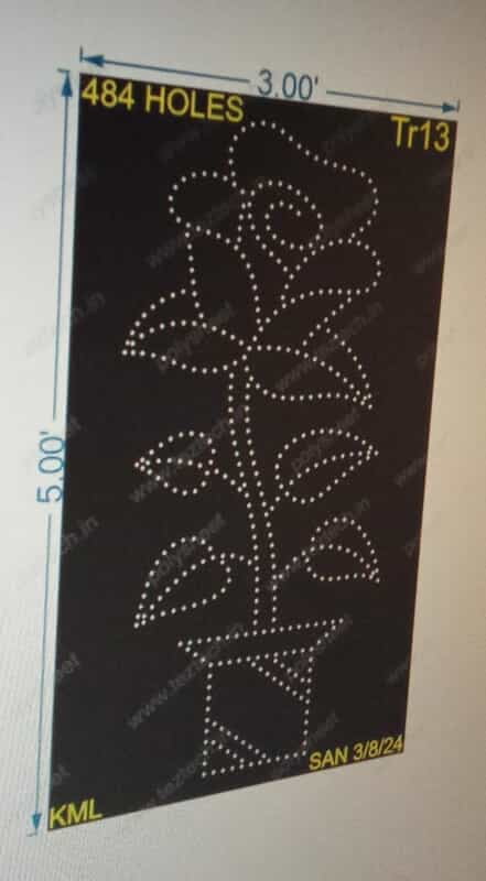 TR13 TRISHUL 1.5X1.s FEET 80 HOLES