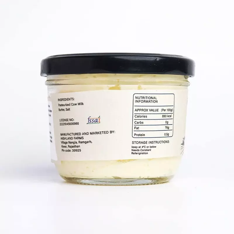 A2 Cow Milk Butter Traditional - Highland Farms