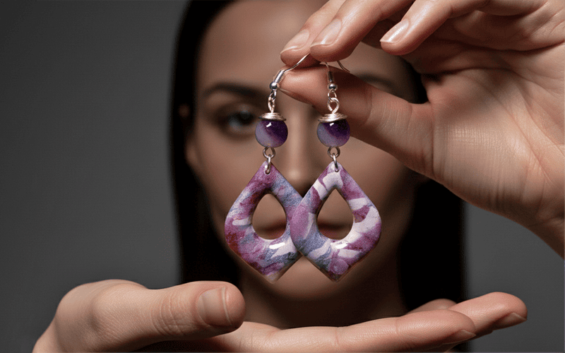 Amethyst Dream Teardrop earrings