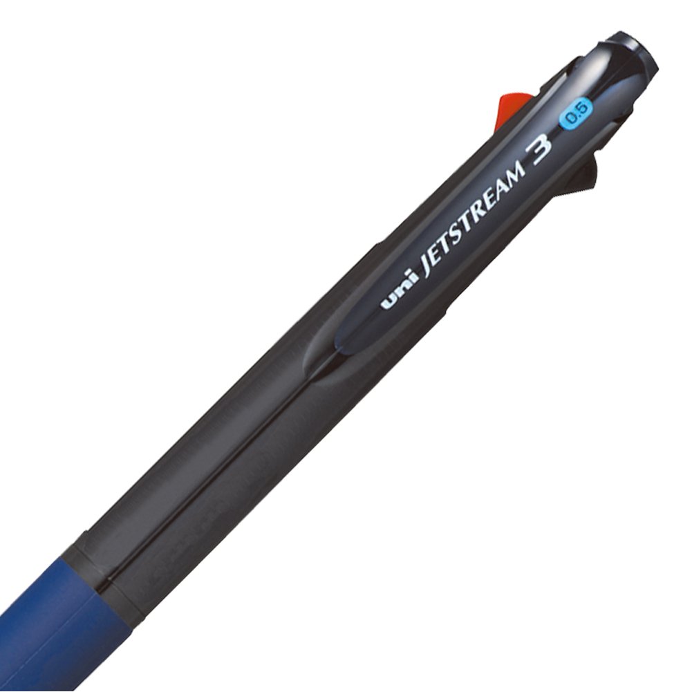 Uni-ball Jetstream 3-color Ballpoint pen 0.5 Transparent Navy