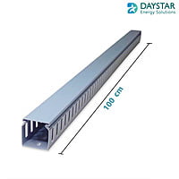 Cable Tray PVC FRLS Type Standard Slot Cable Manager Duct 45MM X 45MM X 100MM