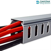 Cable Tray PVC FRLS Type Standard Slot Cable Manager Duct 45MM X 45MM X 100MM