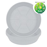 Plant Pot Bottom Tray | White| 6 / 8 / 10 / 12 Inch