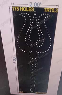 TRI5.3 TRISHUL 6X2 FT 175 HOLES