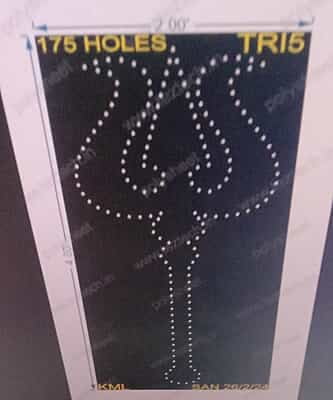 TRI5 TRISHUL 4X2FT 175 HOLES