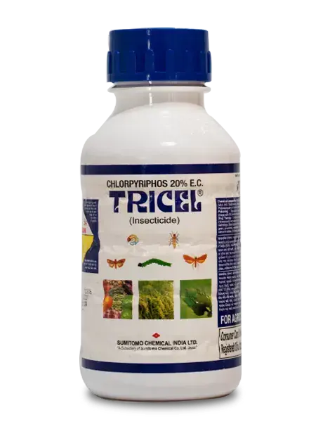 Tricel Insecticide (Chlorpyriphos) – Powerful Broad-Spectrum Pest Control - 250 ml