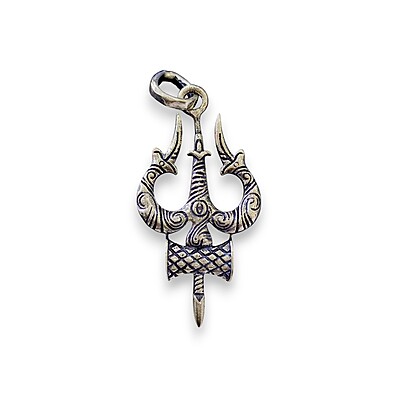 Trishul Pendant | 92.5 Sterling Silver | Lord Shiva Symbol | Unisex Spiritual Silver Jewellery Trishul Pendant | 92.5 Sterling Silver | Lord Shiva Symbol | Unisex Spiritual Silver Jewellery