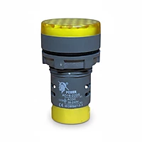 22.5mm Yellow Led Indicators (AC/DC 36-240v)