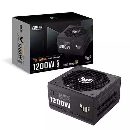 ASUS TUF Gaming 1200W Gold ATX 3.0 Fully Modular PSU – 80 Plus Gold