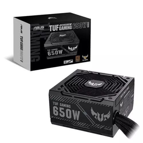 Asus TUF Gaming 650B 650W 80 Plus Bronze SMPS – 4 PCIe Connectors | ATX Power Supply