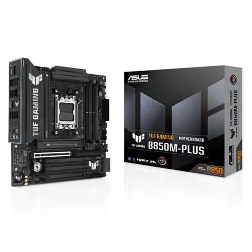 ASUS TUF Gaming B850M-Plus mATX Motherboard – AM5 | DDR5 | PCIe 5.0