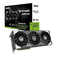 ASUS TUF Gaming RTX 5060 Ti OC 8GB GDDR7 Graphics Card – Triple-Fan | 4K Support | PCIe 5.0