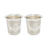 Silver Tumbler , Glass Set