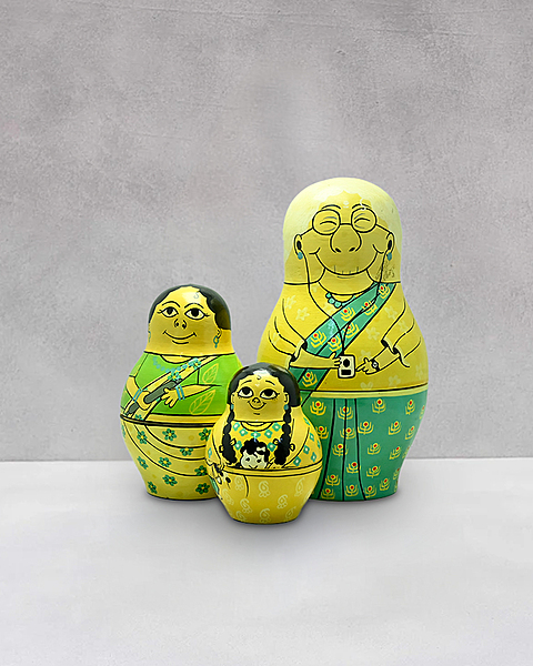 Tun Tun Mausi Nesting Dolls