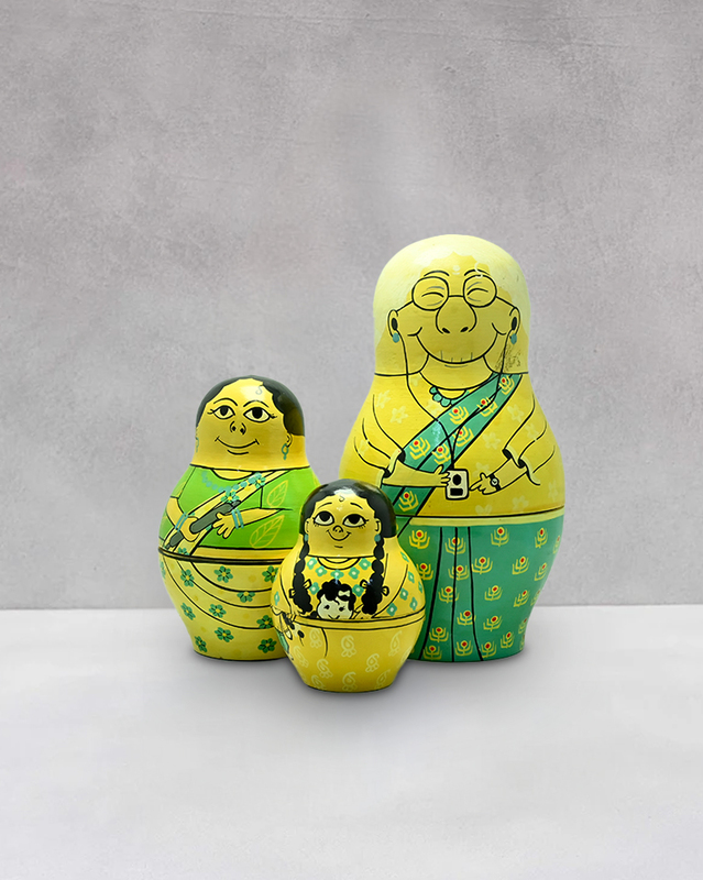 Tun Tun Mausi Nesting Dolls