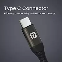 Portronics Conch Tune C – Type-C Earphones, Mic, Grey. Enjoy high-quality sound with a sleek design. Perfect for music lovers and calls. Lightweight and comfortable for all-day use.