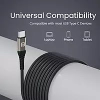 Portronics Conch Tune C – Type-C Earphones, Mic, Grey. Enjoy high-quality sound with a sleek design. Perfect for music lovers and calls. Lightweight and comfortable for all-day use.