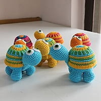 Handmade Crochet Tara Baby Rattle