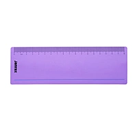 Pack of 8 Purple 191x70mm Dyslexia Overlay Reading Rulers â€“ PET Material, Rounded Corners