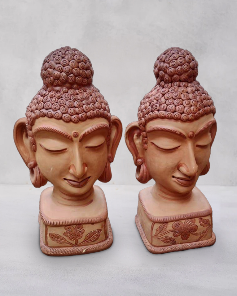 Twin Buddha Statues