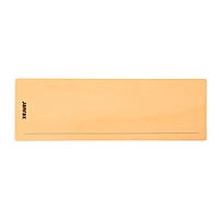 Pack of 8 Peach 210x80mm Dyslexia Overlay Reading Strips â€“ PET Material, Rounded Corners