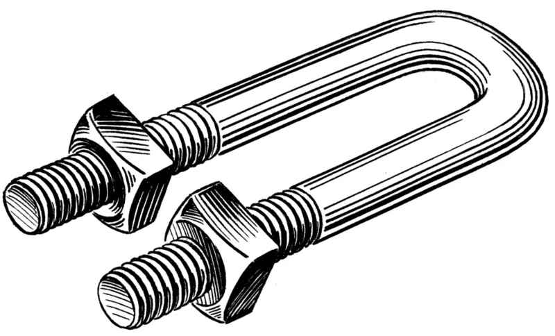 U Bolts - HSN 73181500 - Pcs