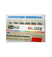 DiaDent Gutta Percha Points 2% – ISO Standard Root Canal Points