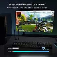 Tenda U18a AX1800 wifi6 Dual-band Wireless USB Adapter with External Anteena ,Supports Windows 11 & 10 (Black) Tenda U18a AX1800 wifi6 Dual-band Wireless USB Adapter with External Anteena ,Supports Windows 11 & 10 (Black)