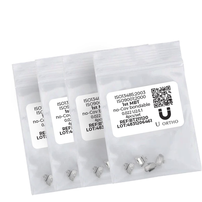 U Ortho Bondable Buccal Tubes – 1st Molar MBT 0.022 – U2/L1