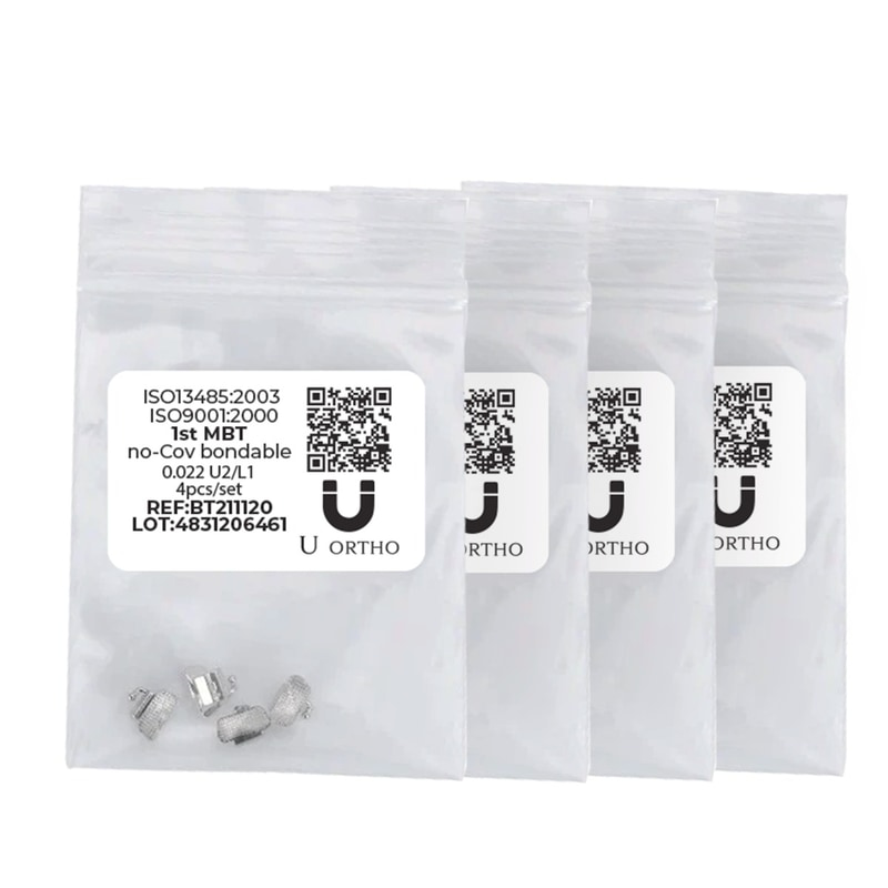 U Ortho Bondable Buccal Tubes – 1st Molar MBT 0.022 – U3/L2