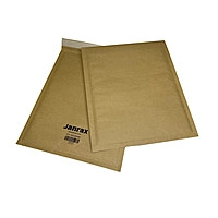 Bubble Lined Size 2/E Padded Brown Postal Envelope by Janrax