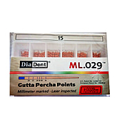DiaDent Gutta Percha Points 2% – ISO Standard Root Canal Points