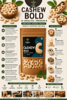 Cashew Bold | Healthyx Zone