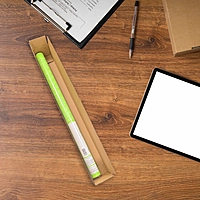 Cardboard Packing Box 8x7x63cm â€” 3mm Corrugated Flute
