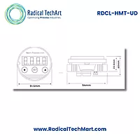 Universal Head-Mount Temperature Transmitter with Display (Loop Powered)