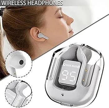 Ultrapods Max TWS Earbud Bluetooth 5.3 Wireless with Transparent