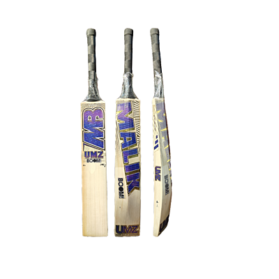 MB MALIK UMZ BOOM ENGLISH WILLOW BAT | 4 Square Sports