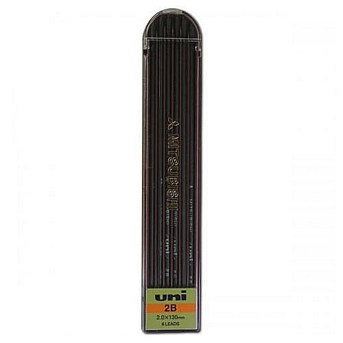 MITSUBISHI UNI 2.0MM LEADS, TUBE OF 5 LEADS