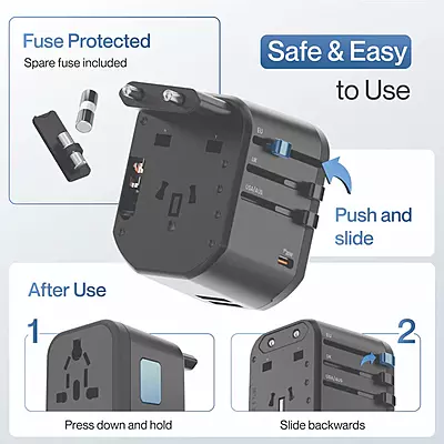 Ambrane ATA-01 Universal Travel Adapter