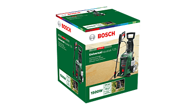Pressure Washer Machine, 125Bar 1500W Universal Aquatak125 Electric 06008A7AF0: Bosch