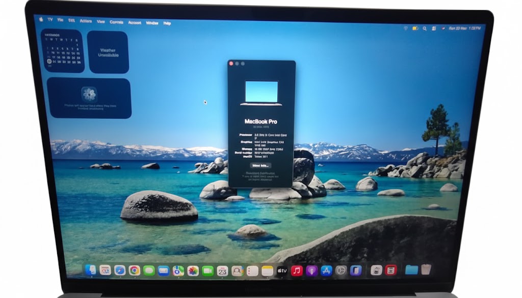 Mac book pro a2141 -2019(Refurbished)